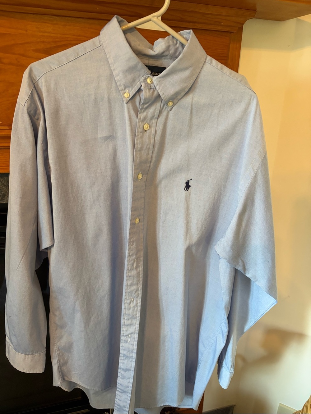 Polo by Ralph Lauren Light Blue Button-Down Oxford Shirt